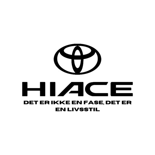 Toyota Hiace Livsstil