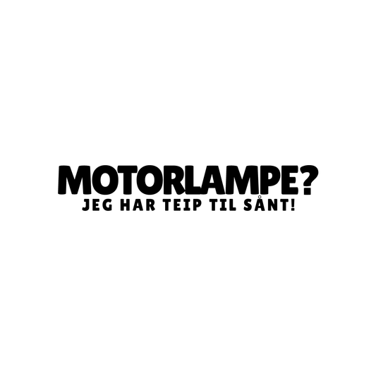 Motorlampe?
