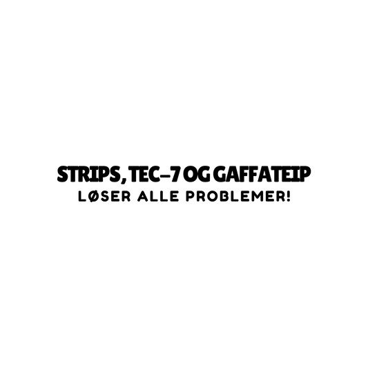 Strips, Tec7 Og Gaffateip